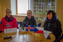 Ve dnech 13. - 14. června 2018 proběhla v Krkonoších Závěrečná akce Fondů EHP a Norska 2009-2014 (foto z tiskové konference na vrcholu Snětžky)